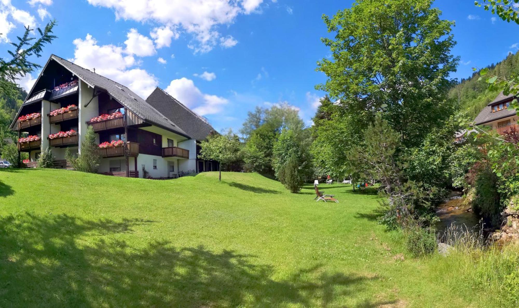 Naturidyll Am Fluss - Ferienhaus Albmatte - Grosser Garten Zum Grillen Und Entspannen-Direkt Neben Dem Radon Revitalbad Mit Sauna Und Thermalbecken St. Blasien Buitenkant foto